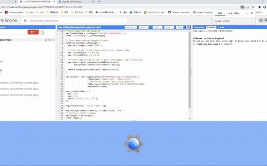 Google Earth Engine从入门到精通1_使用数据与加载影像
