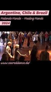 Friedel and Saskia Klokes Argentina, Chile and Brazil tour 💗 Sacred dance #sacreddance #circledance www.sacreddance.de/ | Friedel Kloke Eibl - Sacred Dance Meditation