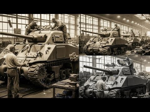 How Engineers Developed the M4 Sherman in 9 Months — While German Tanks Took 3 Years