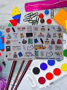 Lehrer Planer Sticker - Schule, 30/Blatt - Etsy.de