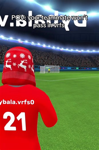 I had an open net 😭 @✞𓆩💎𝓓𝔂𝓫𝓪𝓵𝓪💎💫𓆪✞ #vrfs #vrgaming #vrfootball #esports #fyp