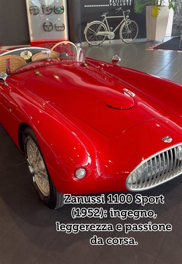 La Zanussi 1100 Sport è una vettura sportiva artigianale italiana degli anni ’50, creata da Fioravante Zanussi, pilota amatoriale e piccolo costruttore della zona di Treviso. L’auto fu costruita intorno al 1952, con un telaio realizzato a mano e una carrozzeria tipo “barchetta”, leggera ed essenziale, realizzata dalla Carrozzeria Fratelli Vendrame. Il motore iniziale derivava da un Alfa Romeo ridotto a circa 1100 cc, poi sostituito successivamente da un Fiat 1100 B per una maggiore affidabilità.