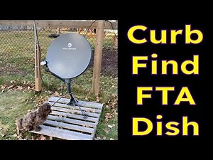 Re-using a Satellite Internet dish for Free to Air Satellite TV