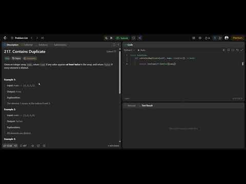 Day 3 | 18/1000 | LeetCode 217 – Contains Duplicate | Python | DSA Daily Challenge