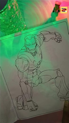 Flair Avengers Endgame Colorbook 📝💫 | Stationery Notebook | #shots #stationery #book #marvel #art