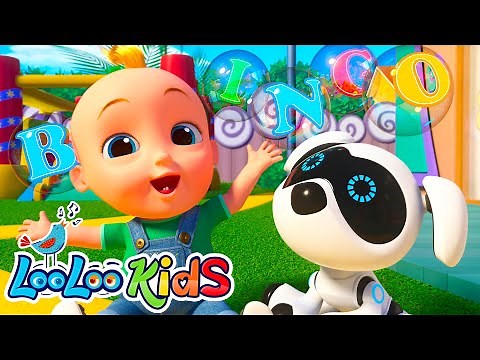 Bingo + Wild Animal Sound | more Children Music and Nursery Rhymes | by LooLoo Kids