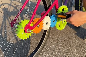 Innovative 3D-Printed Bike Drivetrain Defies Expectations