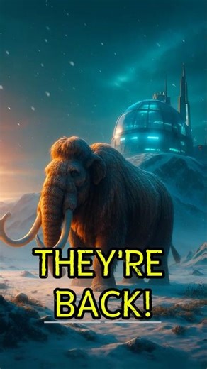 10 Extinct Animals Scientists Are Bringing Back! 🧬 #Shorts