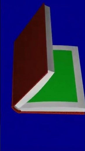 Animated book 📕 open and closing effect green and blue screen no copyright video