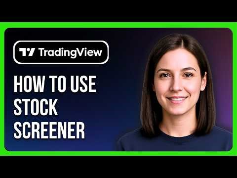 How To Use Stock Screener In Tradingview