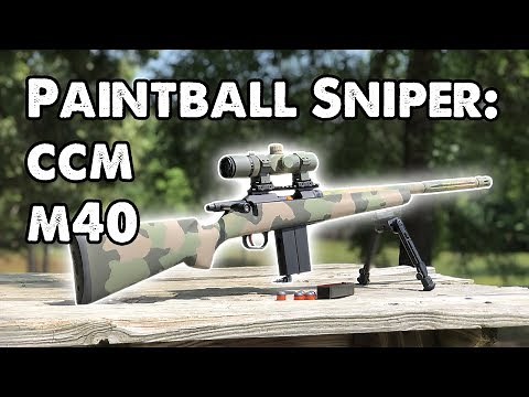 New Paintball Sniper Rifle - The CCM M40