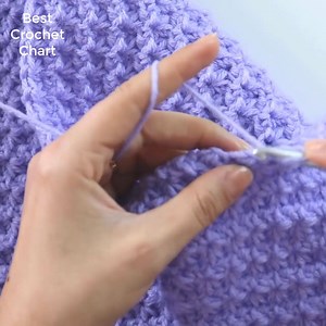 255K views · 6.8K reactions | Crochet Simple And Fast Beginner Baby Blanket (PART 2) - Materials Size 4 yarn 800m 6mm and 6.5mm hook Tapestry Needle - Stitches used Chain: ch Double crochet: dc Front post double crochet: fpdc Single crochet: sc Space: sp Yarn over: yo - See part 1 here: https://www.facebook.com/bestcrochetchart/videos/187607799184490/ #crochet #knit | Best Crochet Chart | Facebook