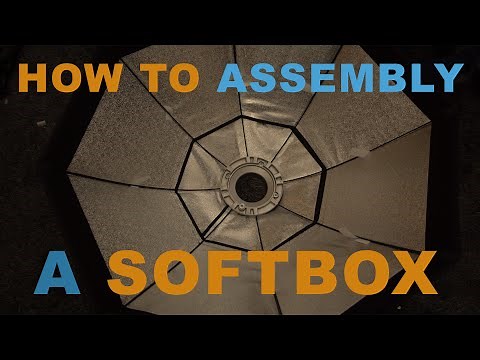 How to assembly a Godox Softbox.