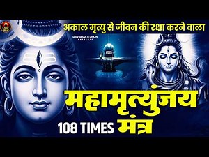 Mahamrityunjay Mantra 108 Times - महामृत्युंजय मंत्र - Mahamrityunjay Mantra with Lyrics #shiva
