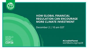 How Global Financial Regulation can Encourage More Climate Investment