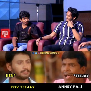 Asuran shooting spot fun 😂❤️ #Teejay #KenKarunas #Asuran #BehindwoodsInterview #BehindwoodsThrowback #BehindwoodsMemes | Behindwoods