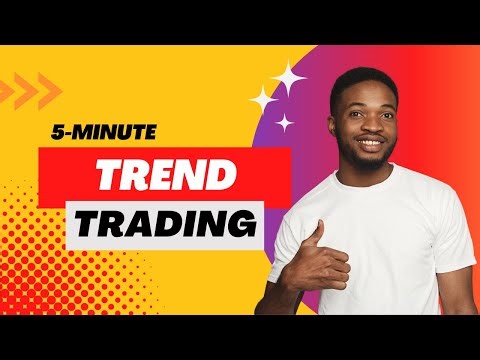 Trading the 5-minute chart in a trend (Simple chart trading strategy)
