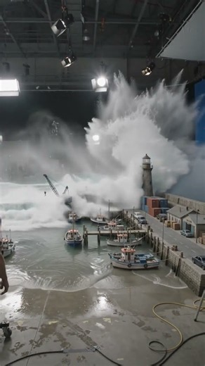 Behind the Scenes of a Miniature Tsunami Effect! BTS