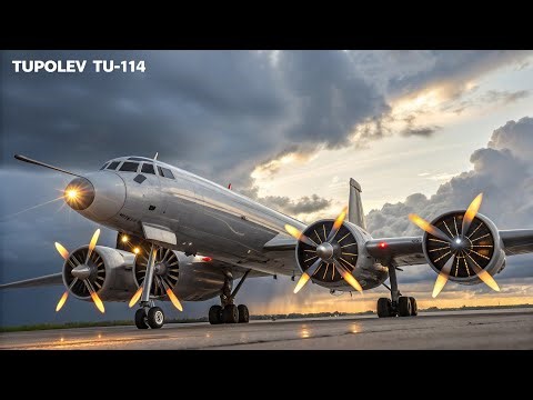 Tupolev Tu-114 — Soviet Giant That Shocked the World!"