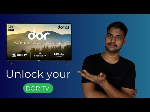 How to unlock Dor tv? | Step by Step #dortvshutdown #dortv