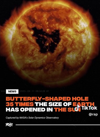 Massive Coronal Hole Detected on the Sun by NASA