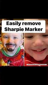 Easily remove Sharpie Marker from skin with Norwex Body Cloth