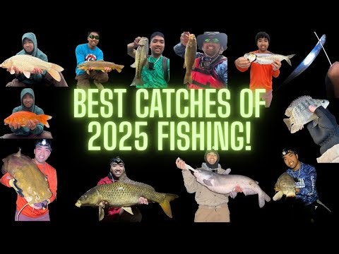 My Best and Favorite Fishing Moments of 2025 (New PBs, New Species, Rare & Big Fish!)