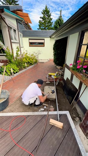 Installation granite stone #installation #install #installing #granite #graniteslabs #timelapse