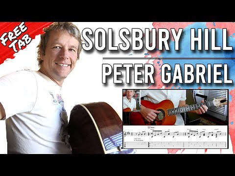 Solsbury Hill Guitar Lesson : Peter Gabriel