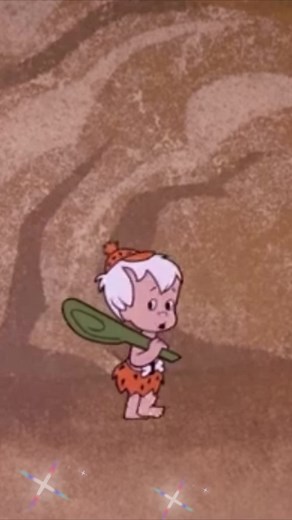 Pebbles & Bambam Runaway..#foryou #retro #tv #show #cartoon #theflintstones #tictok #fyp