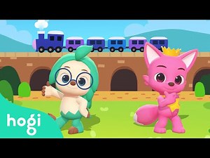Choo-choo Train, Let's go together! | Pinkfong & Hogi Dance Dance | Nursery Rhymes | Hogi Kids Songs