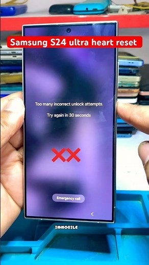 hard reset samsung s24 ultra without pc