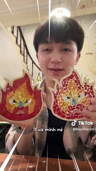 Học Làm Tranh Mosaic Trong 1 Ngày với Huy