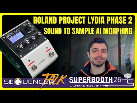 Roland Is Building an AI Pedal: Project LYDIA Phase 2 ⎜SUPERBOOTH26