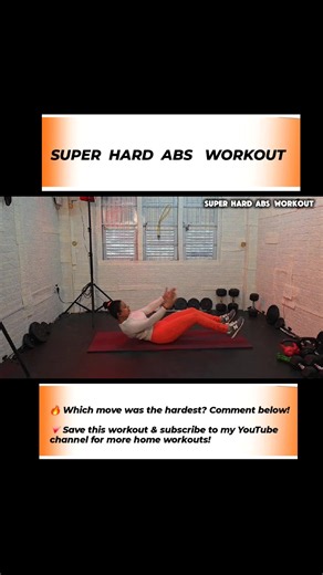 Super Hard Abs Workout: 10-minute core challenge for upper, lower & side abs