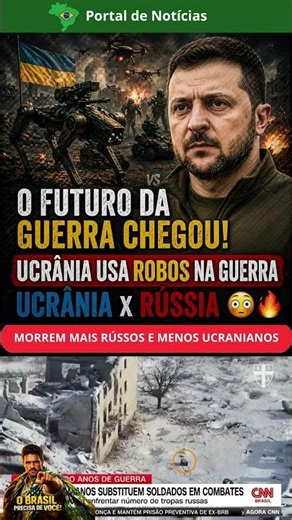 👉 ISSO NÃO É FILME: ROBÔS JÁ ESTÃO NA GUERRA | O FUTURO DA GUERRA CHEGOU: ROBÔS MATAM SEM SOLDADOS