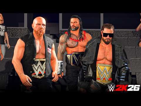 WWE 2K26: The Shield Return & Reunite Entrance Notion!