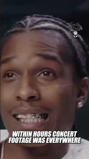 A$AP Rocky's Concert Outfit Overshadowed Entire Performance Overnight Completely