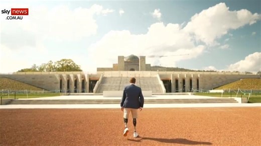 Double amputee war hero to make history with first parade ground steps on Anzac Day