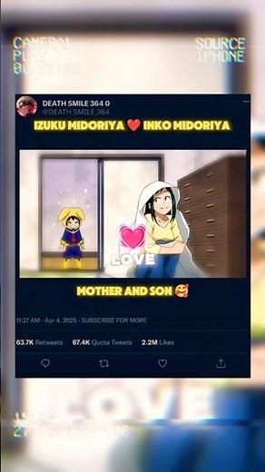 CUTE MOTHER-SON MOMENTS 🤗 | My Hero Academia's Inko and Deku