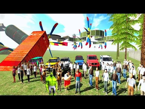 হাল্ক ও ফ্রাঙ্কলিনের মধ্যে চ্যালেঞ্জ কে জিতবে 😱 Franklin Vs Hulk | Indian Bike Driving 3D