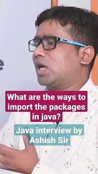 What are the ways to import the packages in java? #staticimport #import #packageinjava