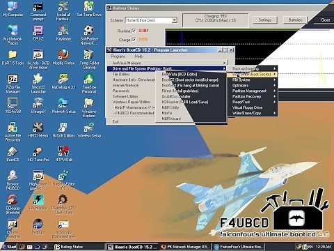 LIVE CD/ FalconFour’s Ultimate Boot CD/ boot cd rescue system