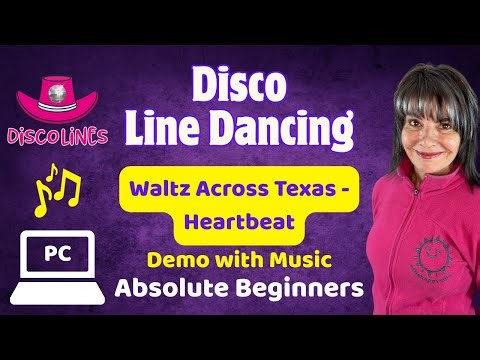 Waltz Across Texas - Line Dance Tutorial & Demo 🤠 to Waltz Across Texas by Heartbeat