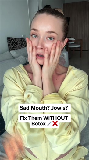 Daily Stretch to Lift Droopy Mouth Corners