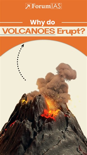 Why Semeru Erupted: The Science Behind Volcano Disaster . . . . . #VolcanoEruption #Semeru #IndonesiaVolcano #CutTheCrap #UPSCCurrentAffairs | ForumIAS.com