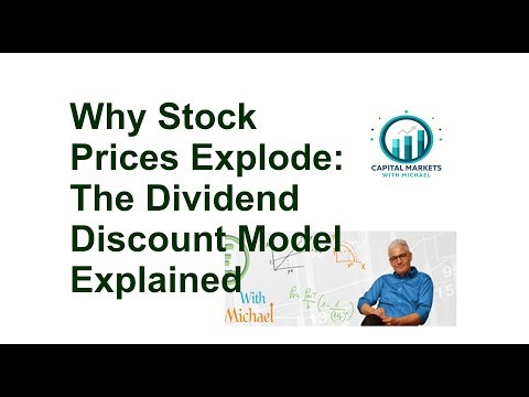 Why Stock Prices Explode: The Dividend Discount Model Explained