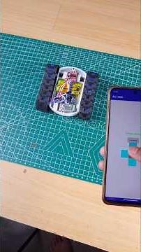Mini Tank Robot 🤖 Controlled via App | DIY Arduino Project | #ashwinprojects #AltiumStudentLab