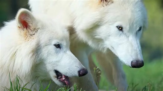 Recreated dire wolves Romulus and Remus reach their first birthday