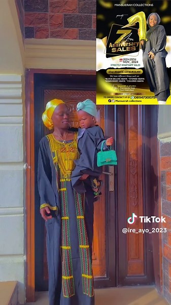 Quality Abaya Collection for Cute Baby Twins